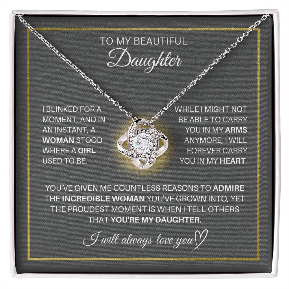To My Beautiful Daughter, I Will Always Love You