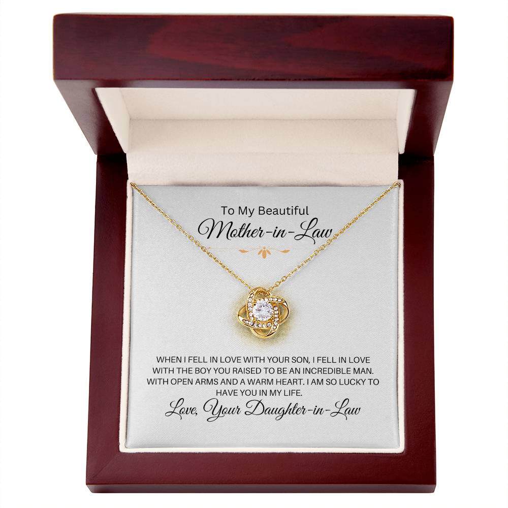 To My Mother In Law Love, Your Daughter in Law