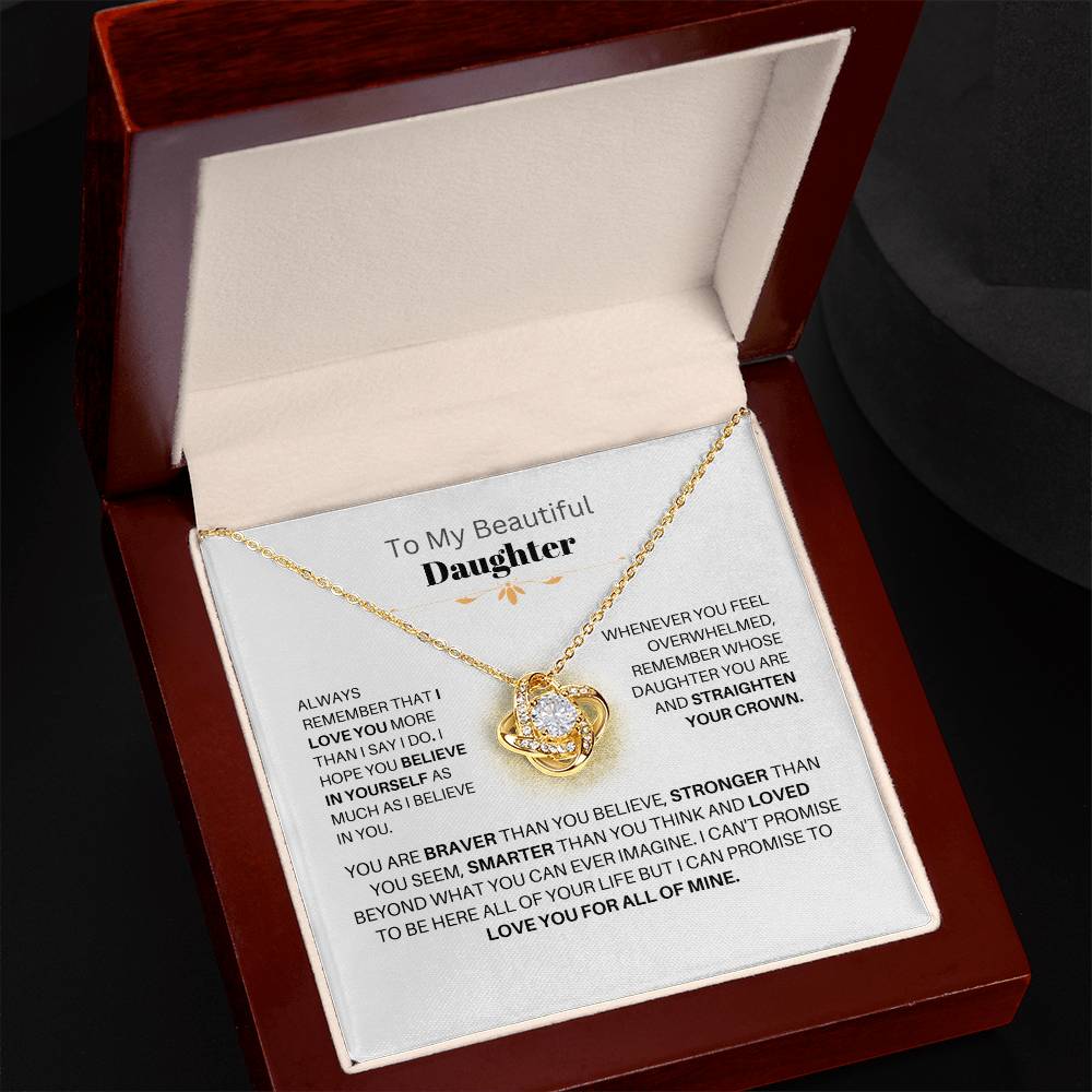 {PERSONALIZED} To My Beautiful {Daughter} You Are Braver Than You Believe - Love {Parent}
