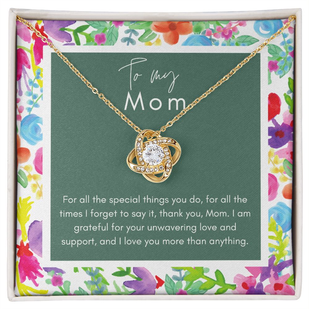 To my mom on sale necklace