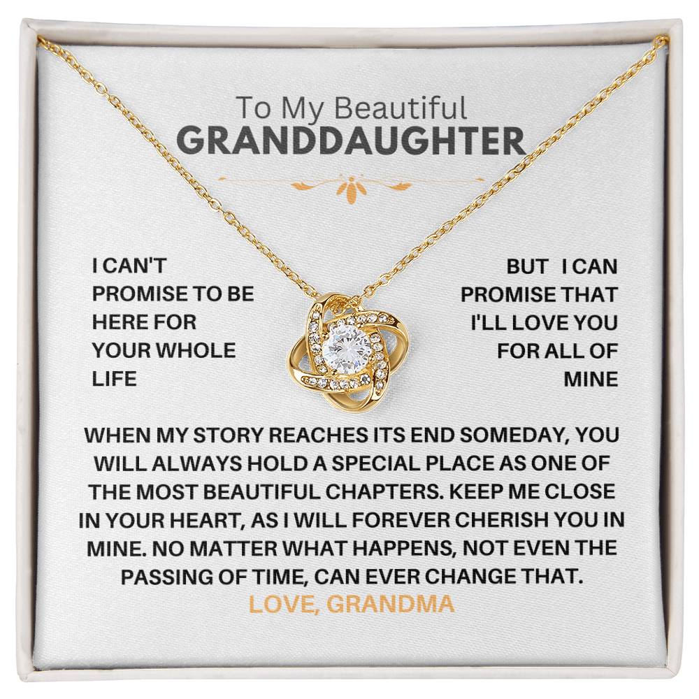 To My Beautiful Granddaughter - Love Grandma TKC91