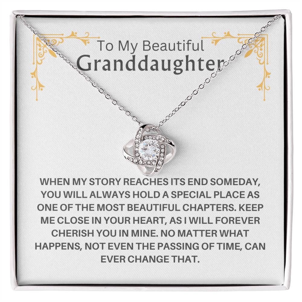 To My Beautiful Granddaughter - Most Beautiful Chapter