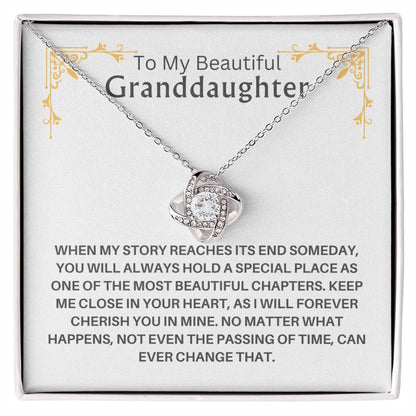 To My Beautiful Granddaughter - Most Beautiful Chapter