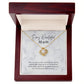 To My Wonderful Mom My Rock Love Knot Necklace
