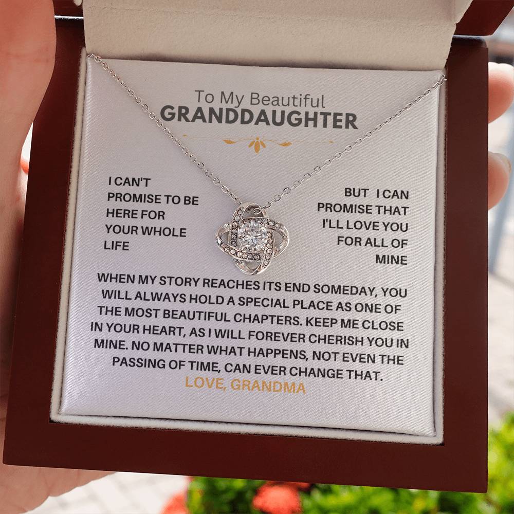 To My Beautiful Granddaughter - Love Grandma TKC91